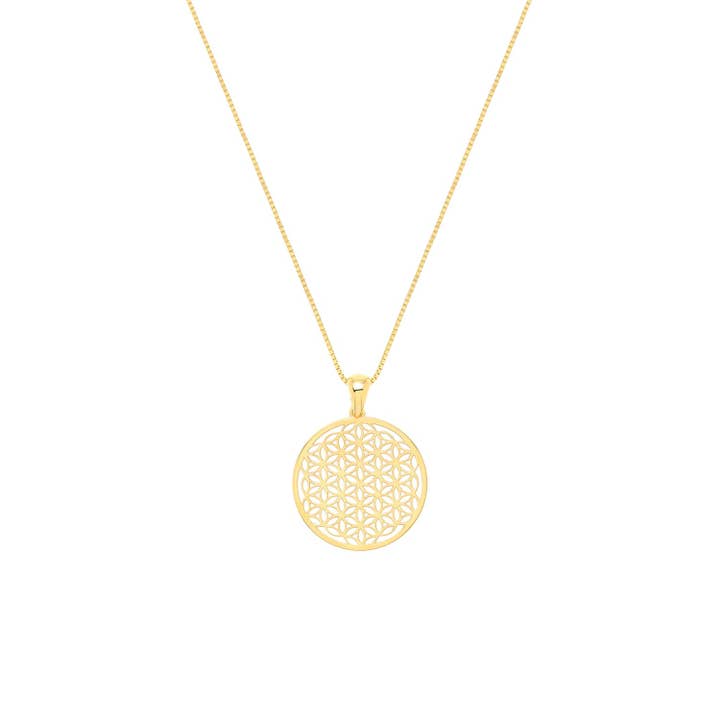 Flower of Life Spiritual Expansion Necklace for wholesale by Seven Saints