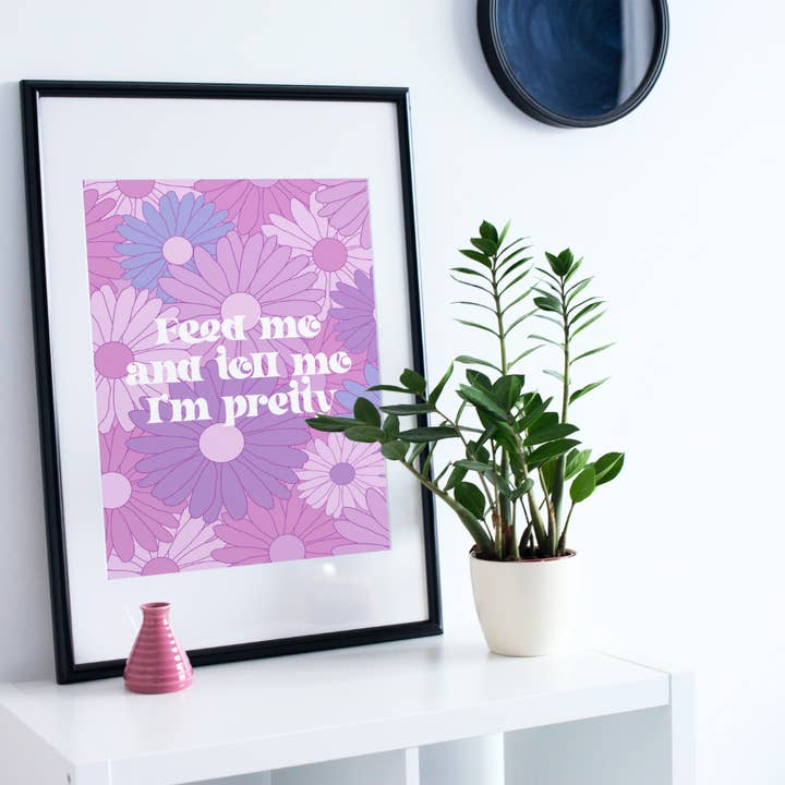 Fairy Bread Designs - Wholesale Art print - Feed Me and Tell Me I'm Pretty3