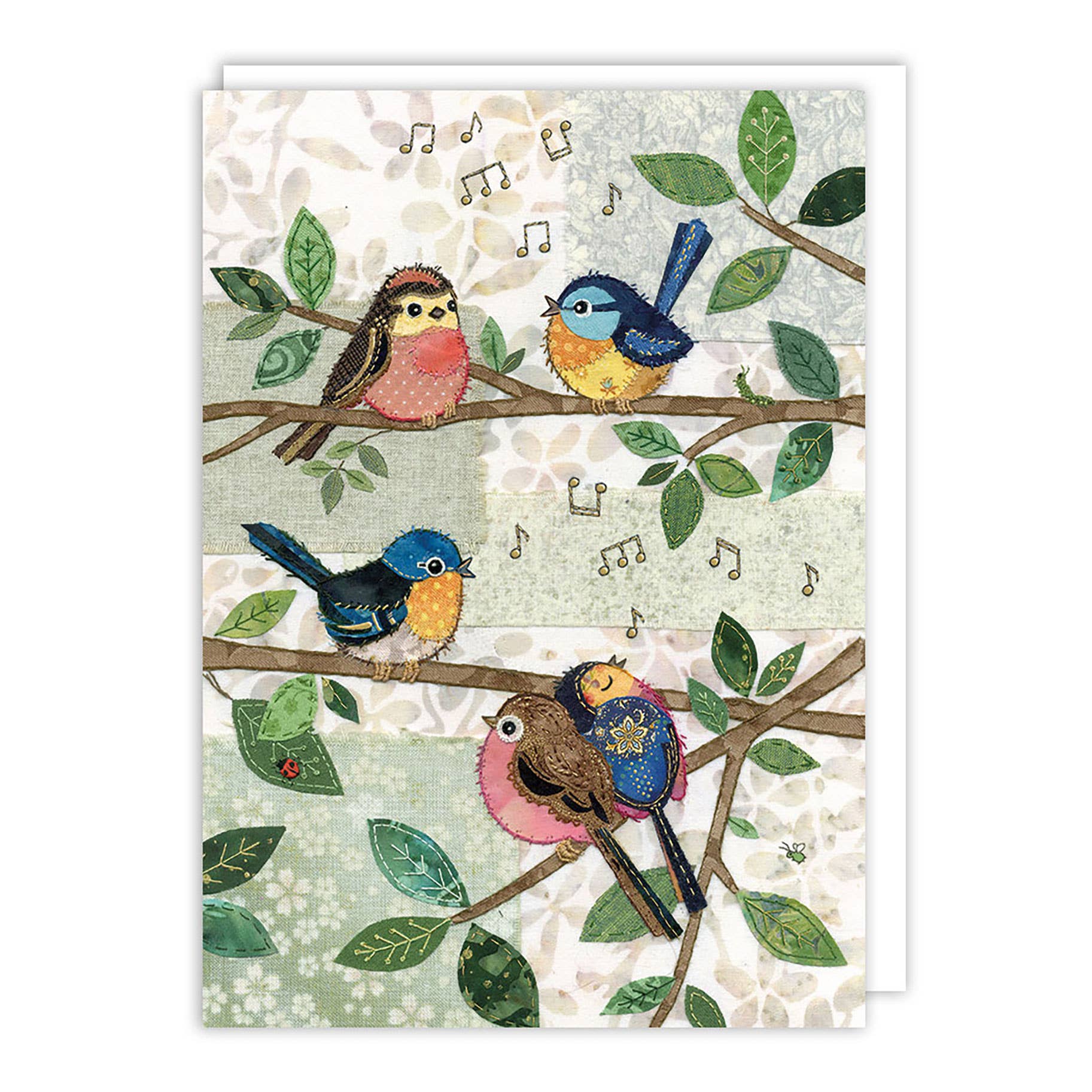 Notes & Queries, Inc. - Wholesale Everyday Greeting Card - Bird Chorus Blank Card0