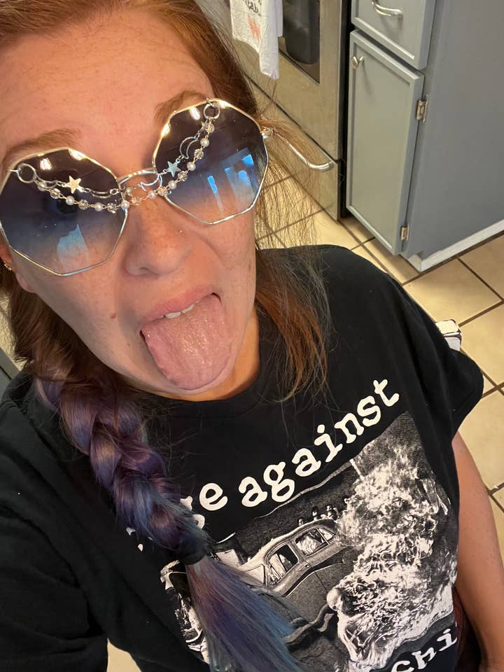 Occhiali Gypsy blu Ombré per la vendita all'ingrosso da parte di Glass Mermaid Makings