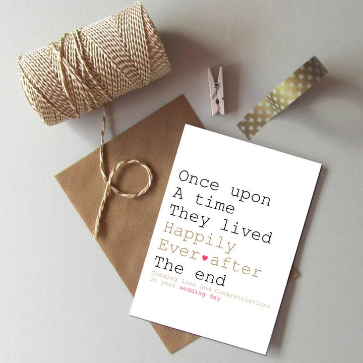 Wedding Day Card for wholesale by Always Sparkle