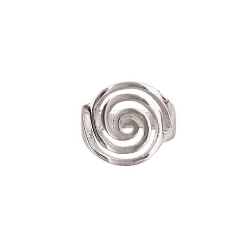 Tiger Mountain Jewelry - Wholesale Band/Stacked Ring - Spiral Sterling Silver Ring0