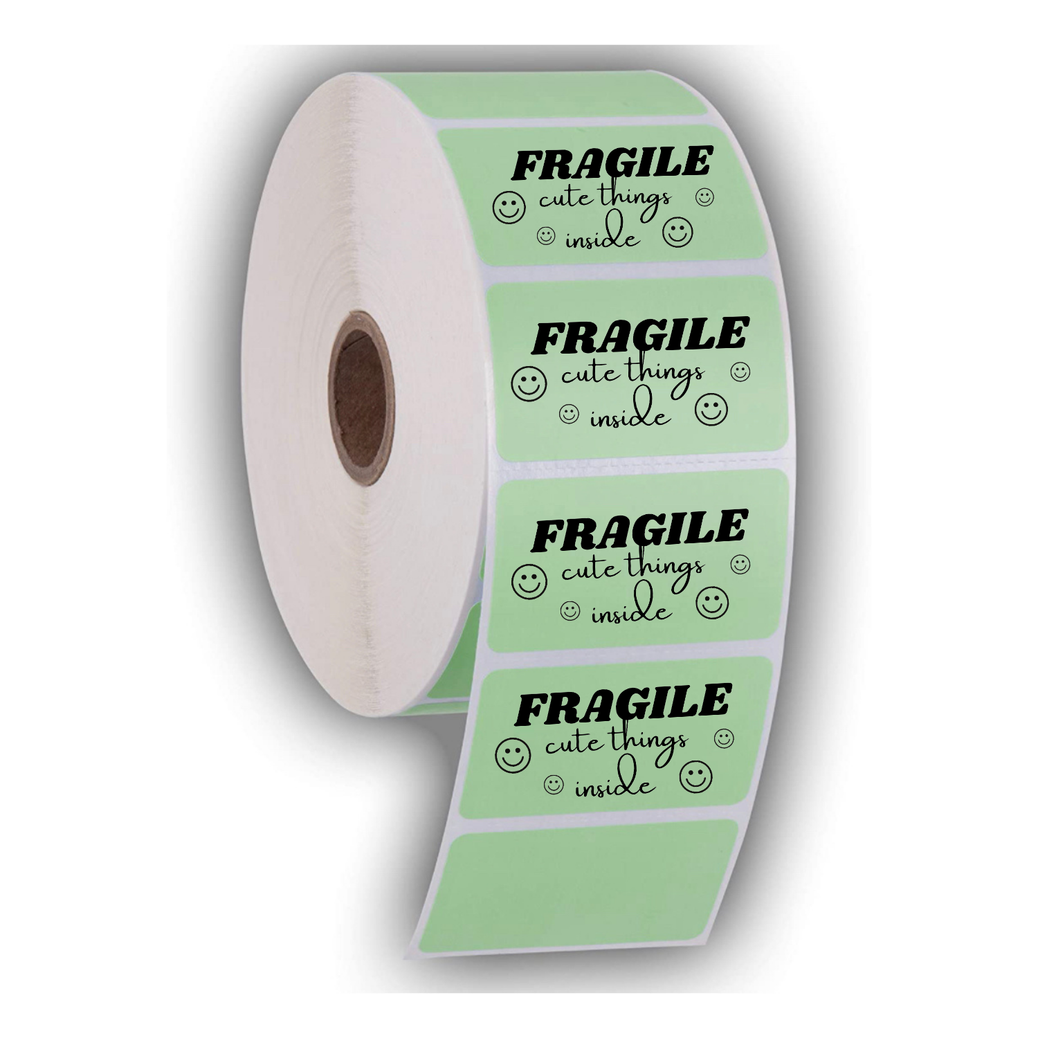 Unknown Designs - Wholesale Sticker - 500 Fragile cute things inside packaging label stickers1