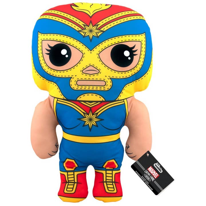 Marvel Lucha Libre La Estrella Cósmica Captain Marvel Peluche de 17 Pouces pour la vente par Auction Clearance