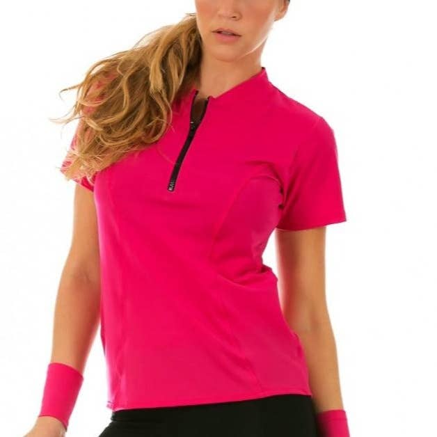 Haut de vélo à compression et fermeture éclair InstantFigure AWT028 pour la vente par InstantFigure