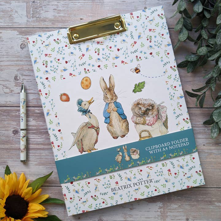 Robert Frederick Ltd - Wholesale Clipboard - Large Clipboard Organiser - World of Beatrix Potter