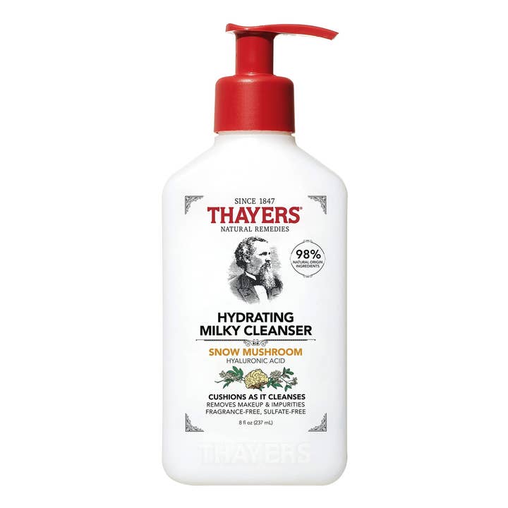 Thayers Hydrating Milky Skin Cleanser, Snow Champignon, 8 Oz for engroshandel hos KT Supply