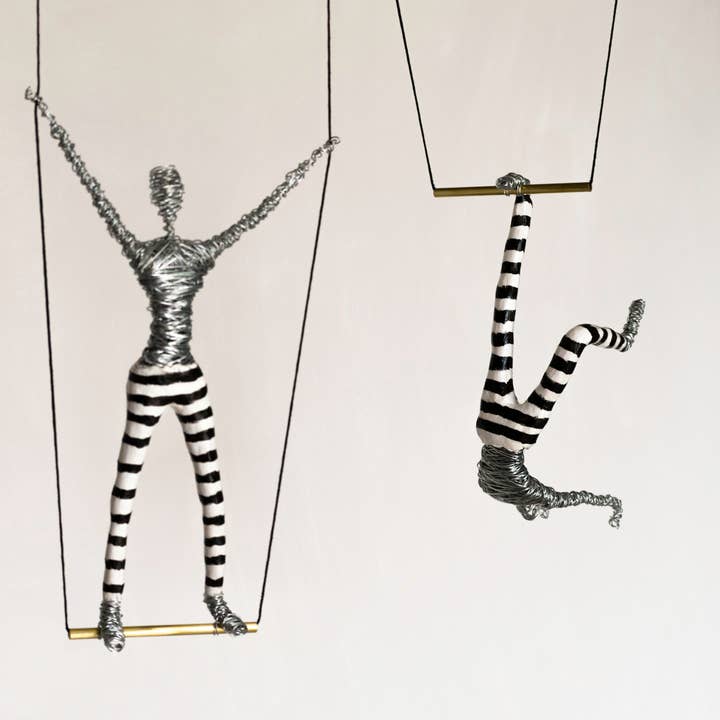 Haritopoulou - Wholesale Beeldje/beeldhouwwerk - Circus Performer Art Sculpture, Beeldhouwkunst,3