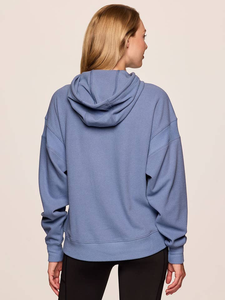 RBX Active - Wholesale Hoodie - Women's - Off Days Relaxed Waffle Knit Hoodie