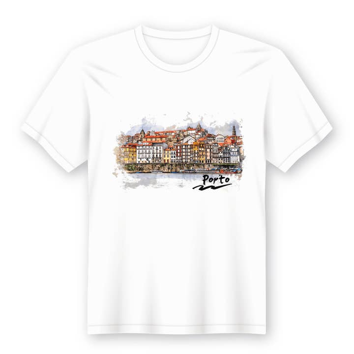 Porto District T-Shirt for wholesale by Charmy Gift Store