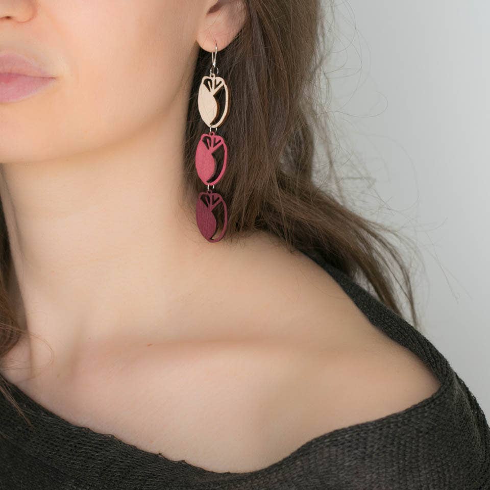 Valona - Wholesale Dangle Earrings - Tulip 3 earrings3