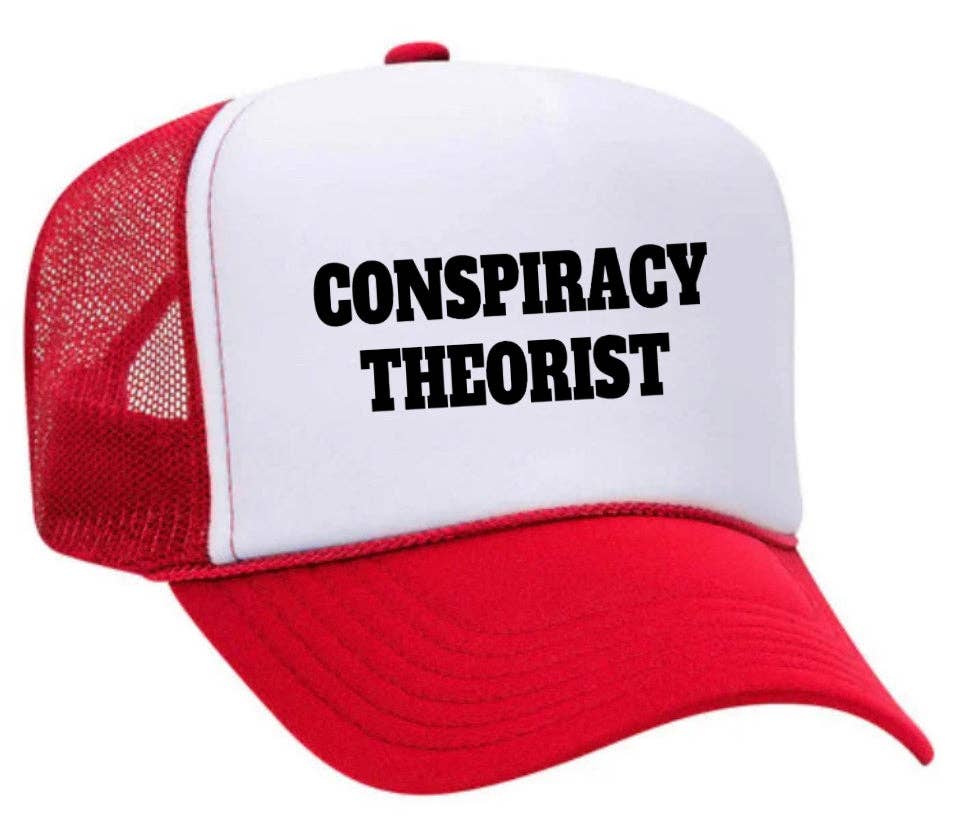 Inappropriate Trucker Hats - Wholesale Trucker Hat - Women's - Conspiracy Theorist Trucker Hat12