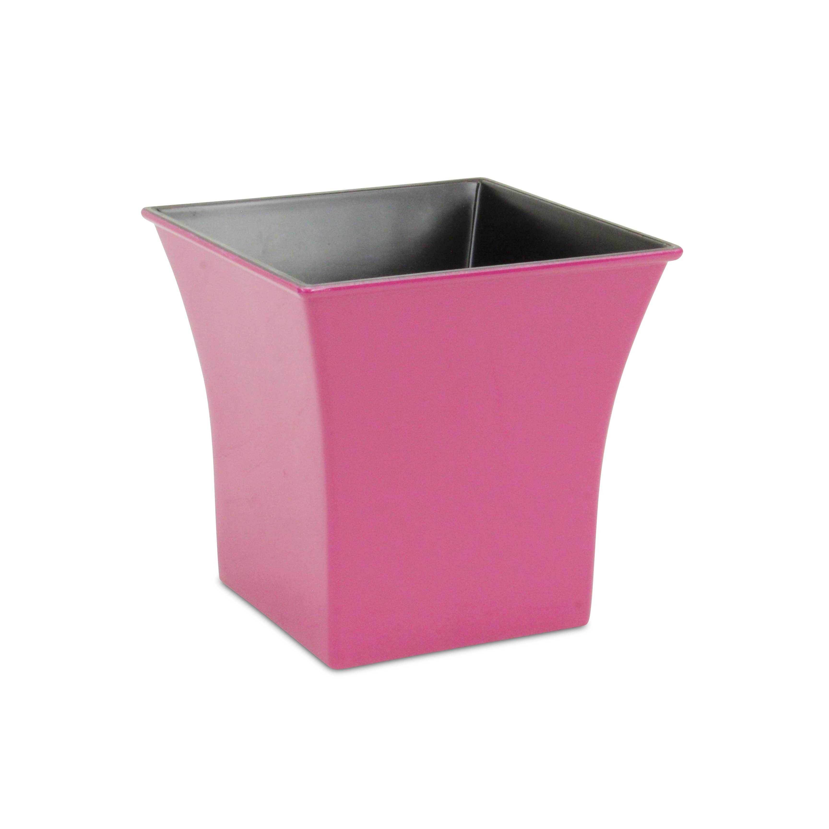 Cheungs Home Decor - Wholesale Plant Pot - 7.25 Inch Square Tapered Plastic Pot4