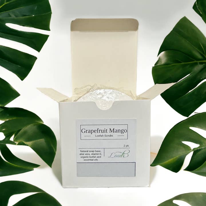 Moisturizing Loofah Scrubs for wholesale by LVNDR Pure Essentials