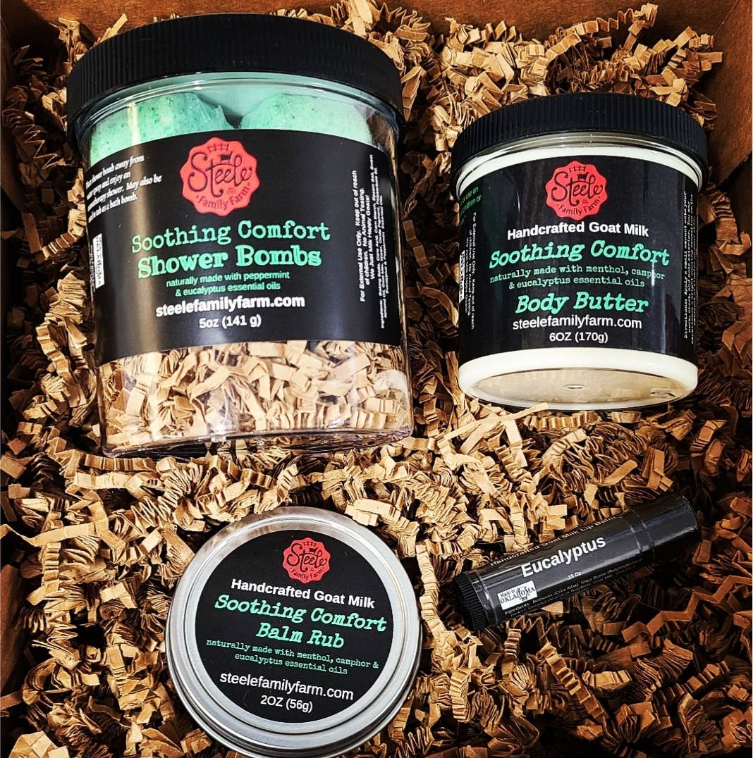 Steele Family Farm - Wholesale Bath & Body Set - Soothing Comfort Get Well Gift Box0