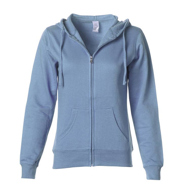 Chandail à capuchon léger en molleton à fermeture éclair complète pour femmes pour la vente par Sport Science