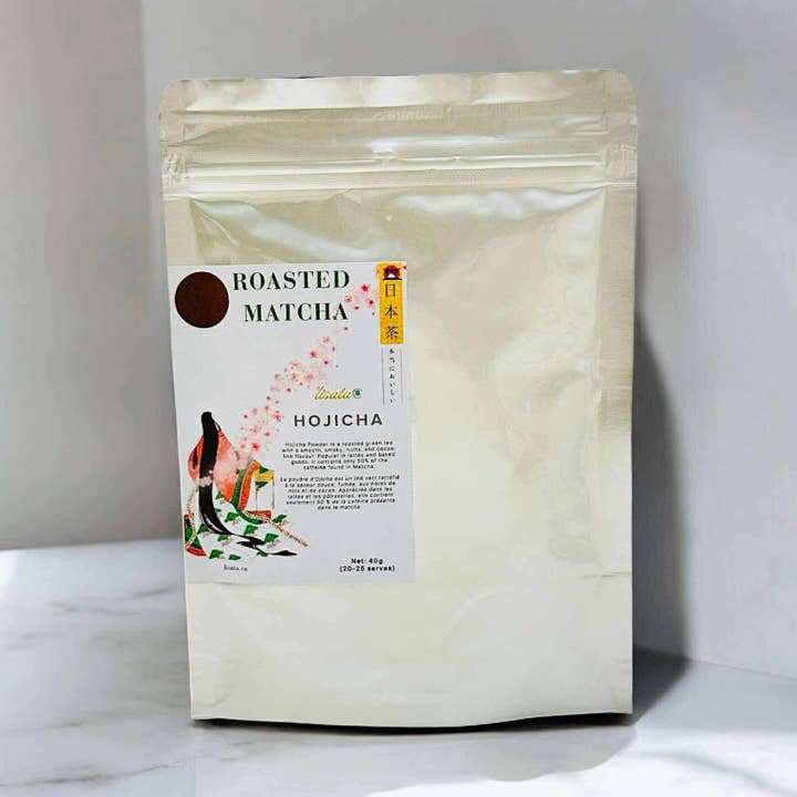 Lisata - Wholesale Health/Detox Tea - HOJICHA – Roasted Matcha - 40gr0