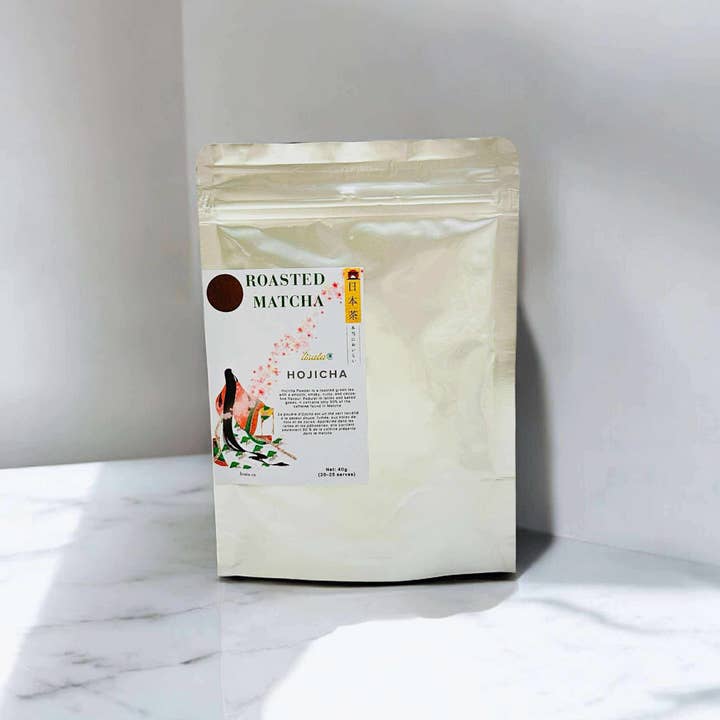 HOJICHA – Roasted Matcha - 40gr and other Purchase Wholesale poudre matcha. Free Returns & Net 60 Terms on Faire trending on Faire.