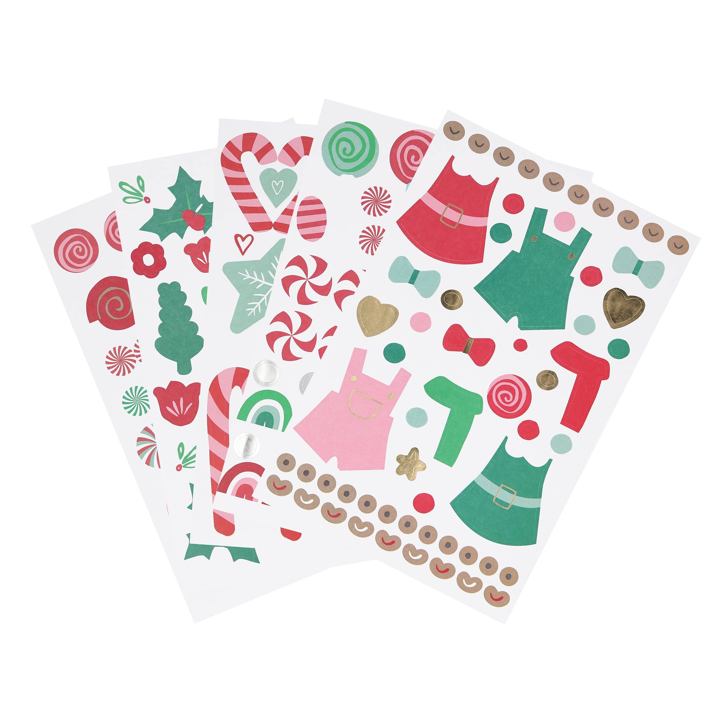 Meri Meri - Wholesale Advent Calendar - Gingerbread Sticker Advent Calendar3