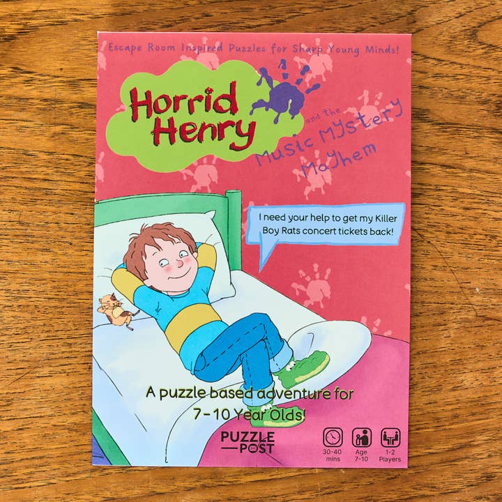Puzzle Post Games - Wholesale Puzzle - Kids - Horrid Henry and the Music Mystery Mayhem (Age 7-10 years)