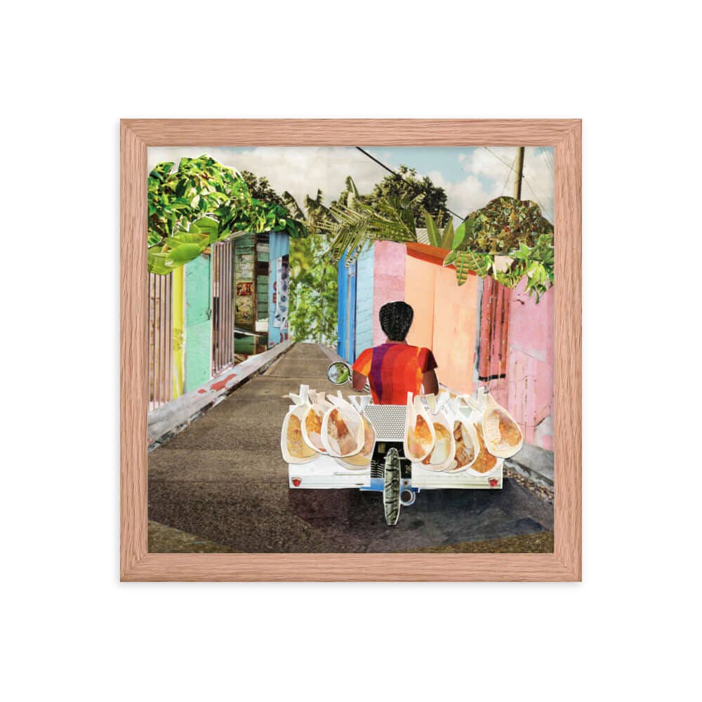 more the merrlier - Wholesale Art Print - Dominican Republic Framed Collage Art Print9