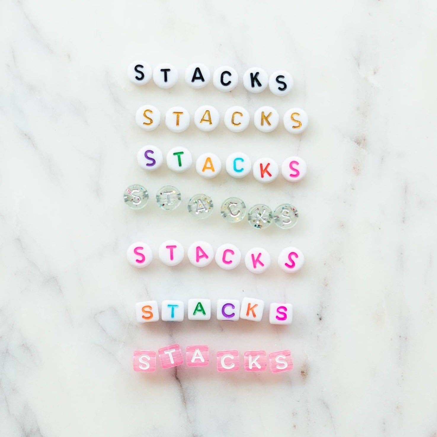Little Stacks – wholesale DIY Jewellery – Child – The Disco Cowgirl STACK11