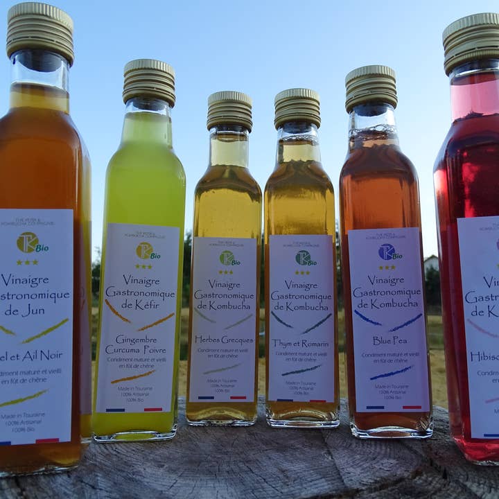 The Kefir & Kombucha Compagnie – wholesale Vinäger – Gourmet Kombucha Vinäger med grekiska örter 250ml