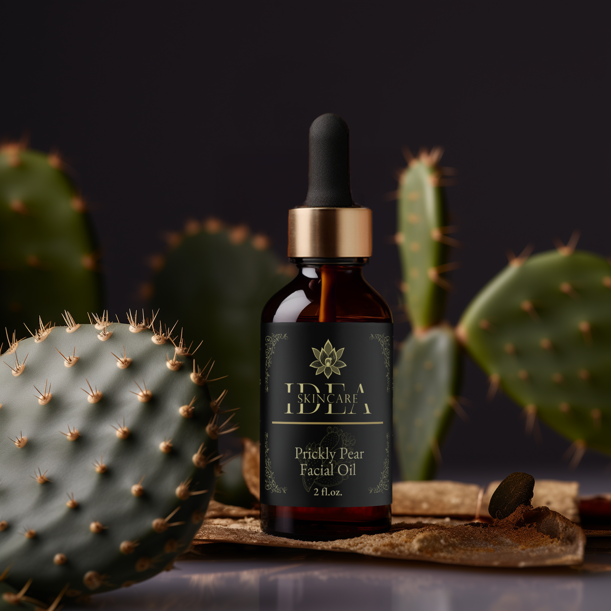 IDEA Boutique - Wholesale Facial Oil - Prickly Pear Facial Oil - With Squalane and Essential Oils1