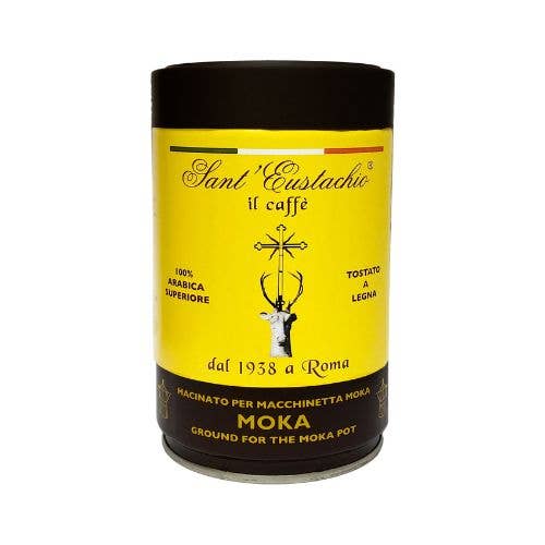 Enjoy Better Coffee & Tea - Wholesale Ground Coffee - Sant'Eustachio Moka Ground Coffee 8.8oz/250g