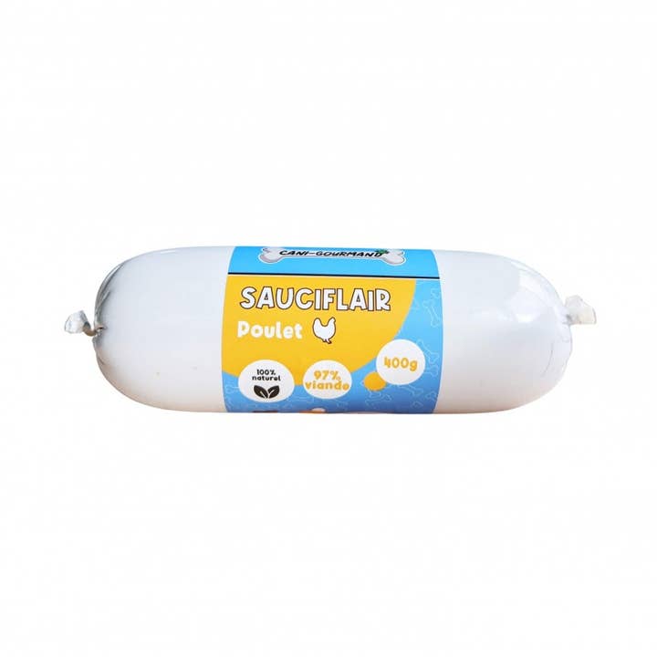 CANI-GOURMAND - Wholesale Pet Treats - Dog - Chicken Sauciflair 400g1