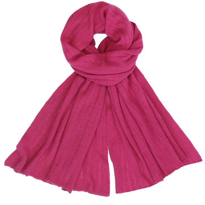 Ultraviolet Cashmere Blend Luxe Scarf for wholesale on Faire5