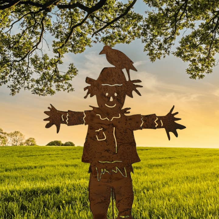 Outdoor Scarecrow / Fall Garden Decor and other Purchase Wholesale rustic garden decor. Free Returns & Net 60 Terms on Faire trending on Faire.