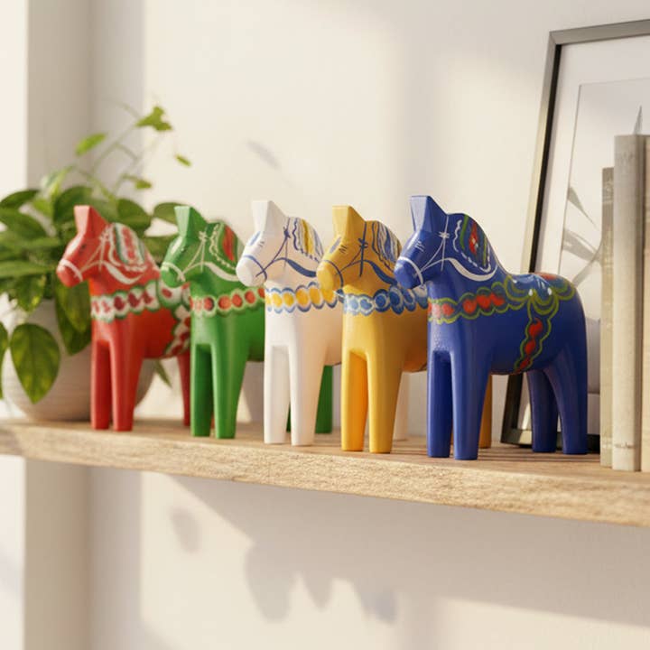 Meilleure vente Cheval de Dalécarlie 13 cm (5,1") | Fabriqué en Suède pour la vente par Dalaart