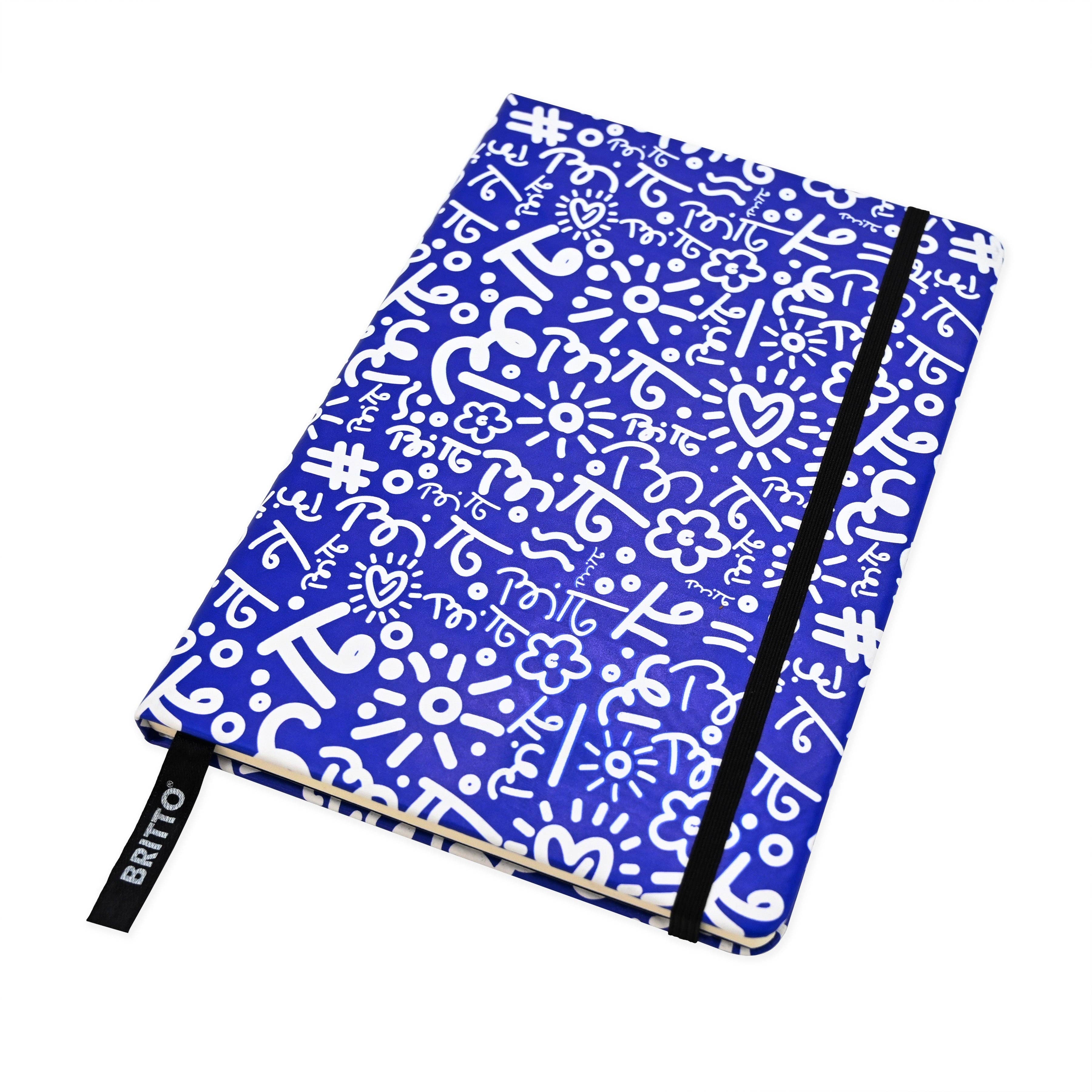 BRITTO® - Wholesale Journal/Diary - BRITTO® Journal - Graffiti (Blue)4