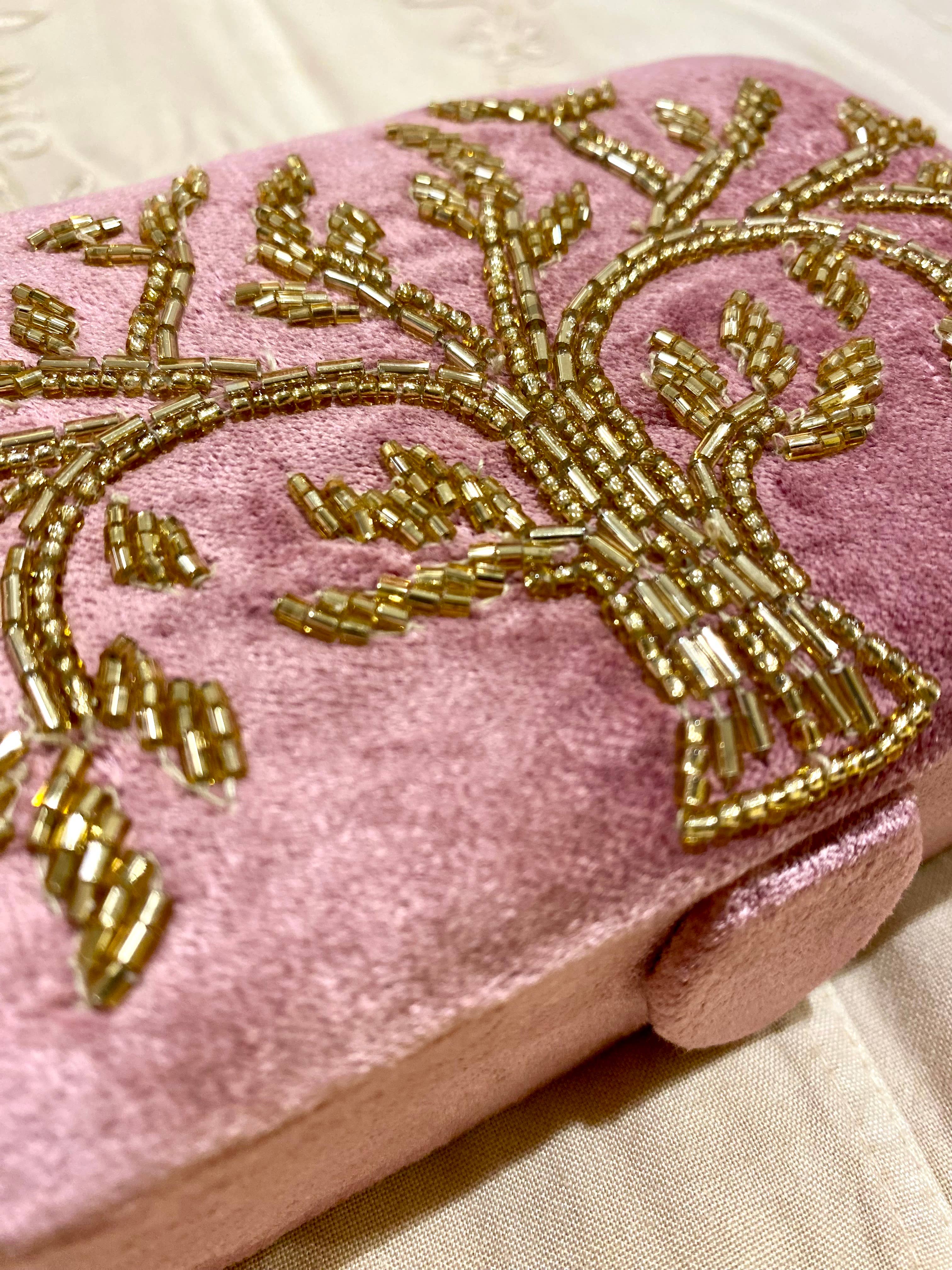 Temple of Treasure - Wholesale Jewelry Box/Organizer - Tree of Life Beaded jewelry box velvet3