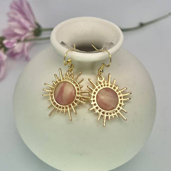 Sunburst en quartz rose pour la vente par WEARABLES BY B LLC