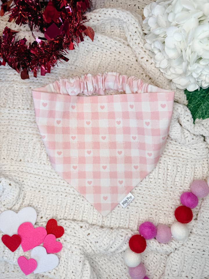 Sweetheart Bandana for wholesale by The Posh Pup Collective