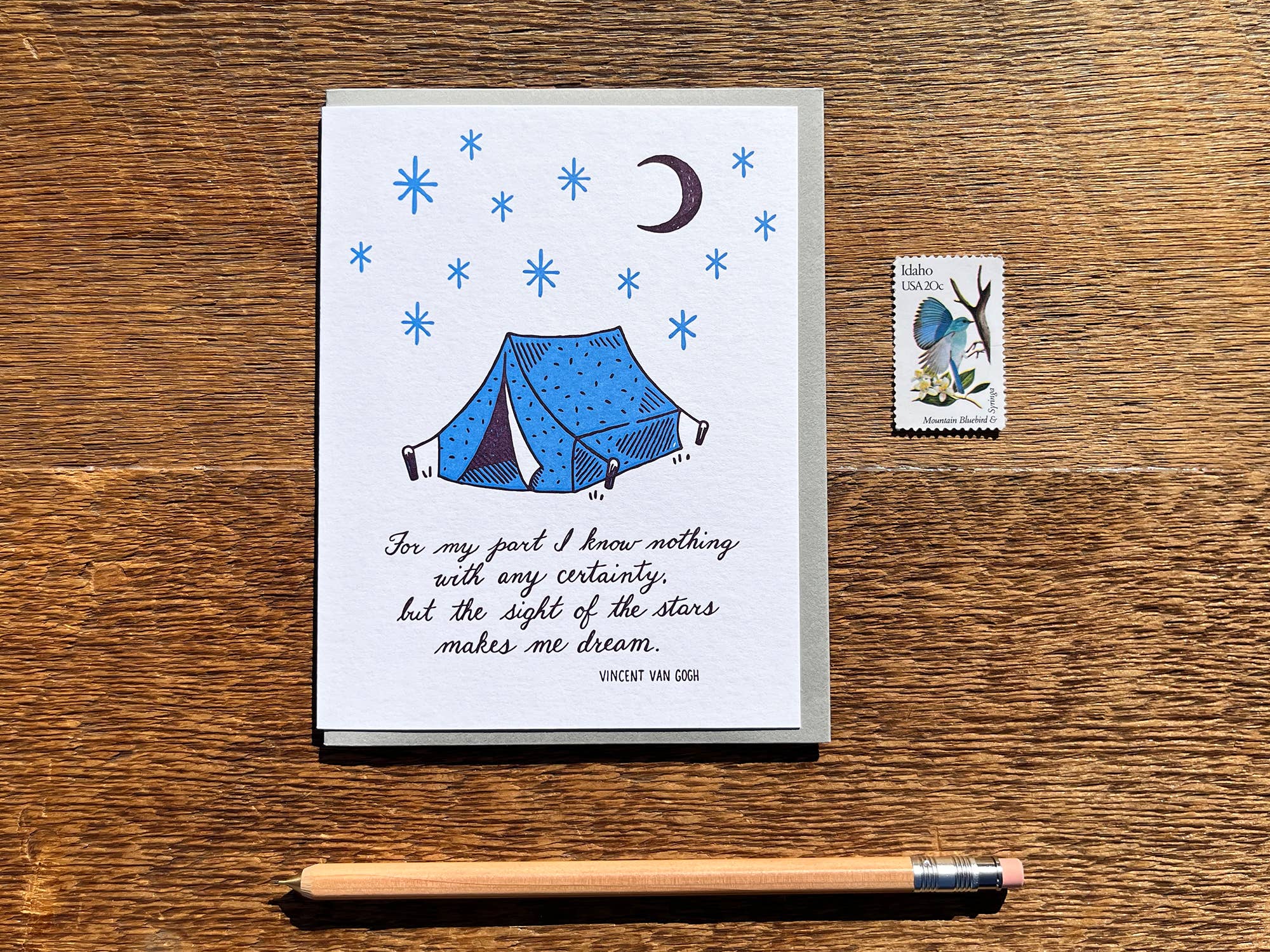 Noteworthy Paper & Press - Wholesale Everyday Greeting Card - Van Gogh Quote Card1