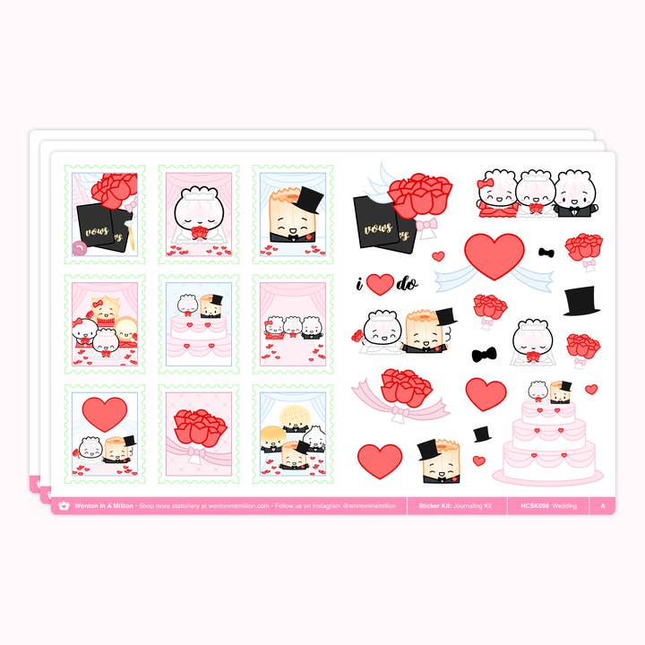 HCSK056 | Bruiloft (Journal Kit) voor wholesale door Wonton In A Million