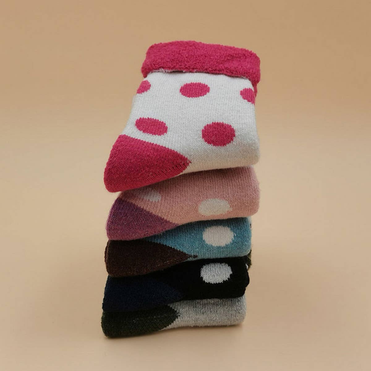 ACCITY - Wholesale Socks - Unisex - 2024 NEW LOVE DEER RABBIT 5 PAIRS SOCKS_CWMS070010