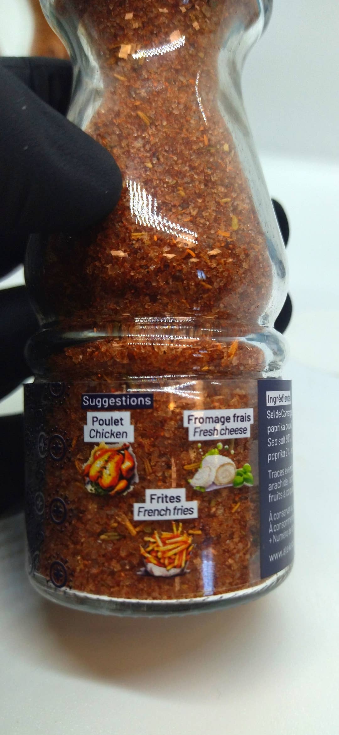 Atelier du Sel Camargue - Wholesale Salt Mill - "Crazy Salt" Salt Mill 115 g2