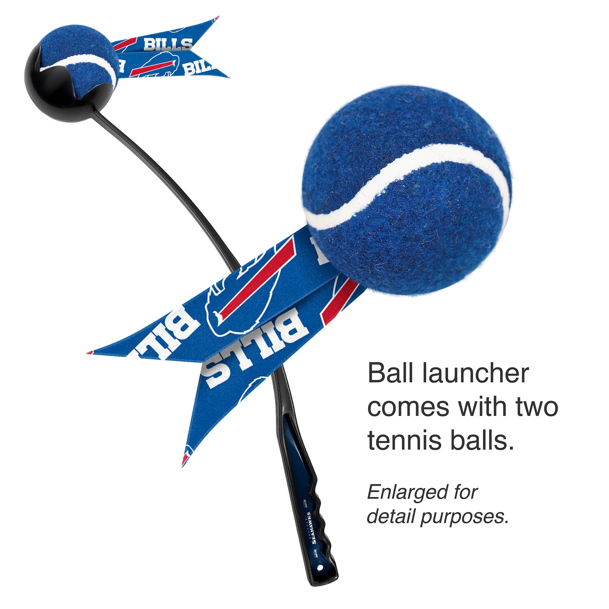 Little Earth Productions - Wholesale Pet Fetch Ball - Dog - NFL Buffalo Bills Pet Ball Launcher1