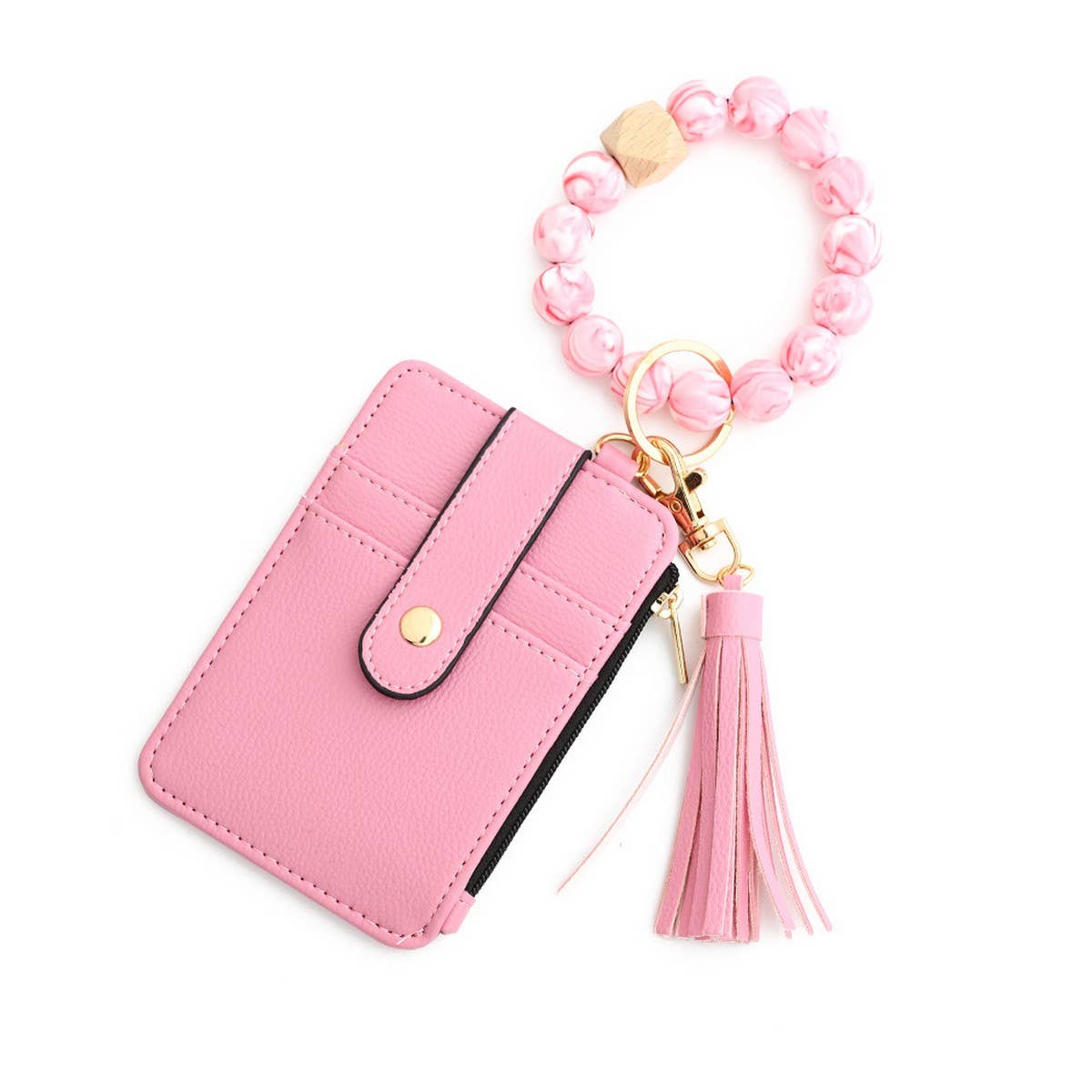 ACCITY - Wholesale Keychain Bracelet - Silicone Wristlet Keychain Card Holder Wallet_CWMM101221