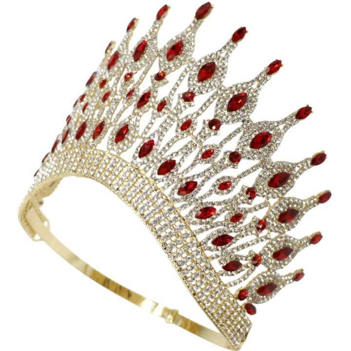 TAPA fashion - Wholesale Tiara - Women's - Crystal Tiara Crown HT0956 (1PC)17