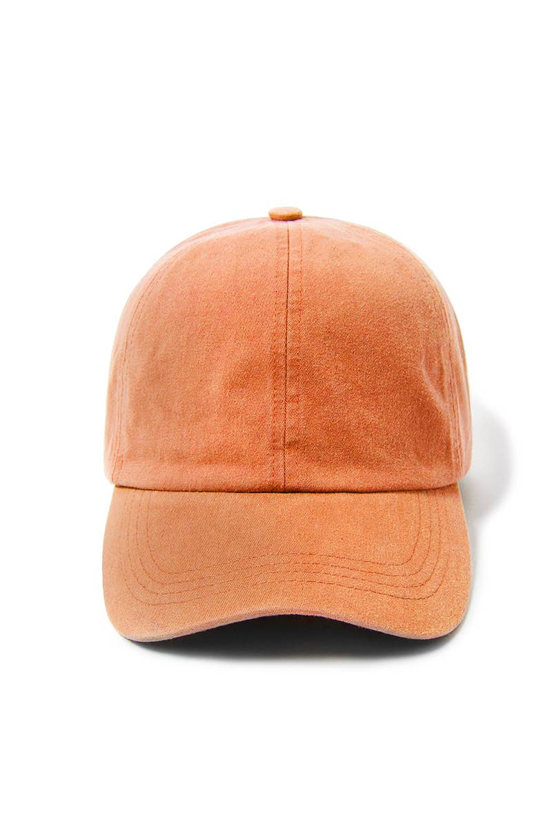 David And Young - Wholesale Baseball Cap - Unisex - GWCAP18670 - Stone Washed Twill 6 Panel Baseball Cap0