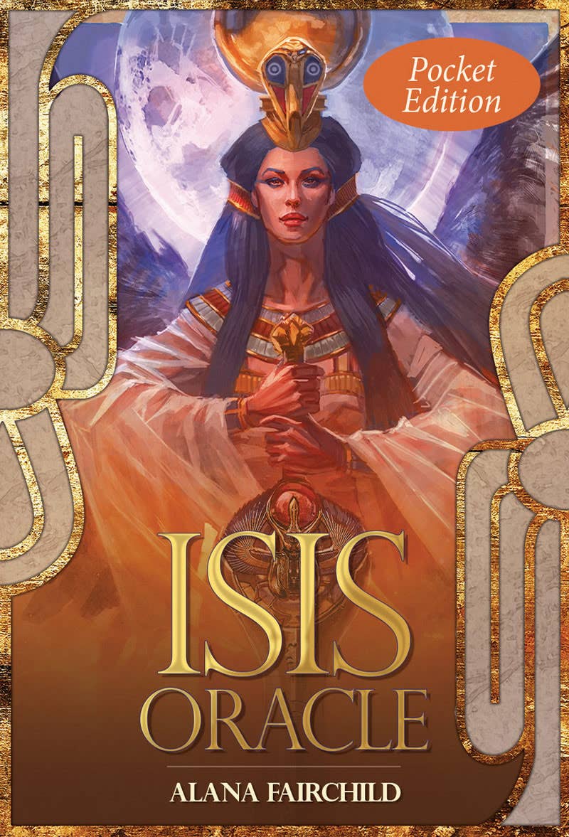Cardshouse - Wholesale Tarot Cards - Isis Oracle Pocket Edition Cards Blue Angel1