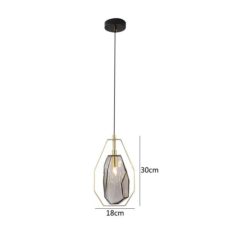 BRECK + FOX - Wholesale Chandelier/Hanging Light - Stone Pendant Light8