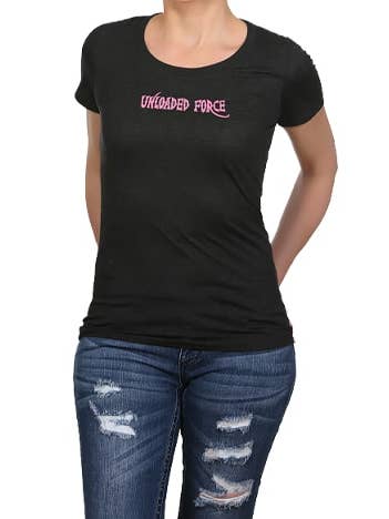 Ubelastet kraft damer T-Shirts for engroshandel hos Unloaded Force