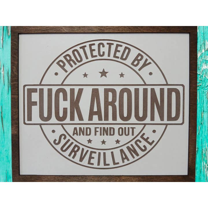 Crates Etc - Wholesale Sign - Porch Sign, Best gifts, Sign, FAFO, Bar, Man cave, Humor