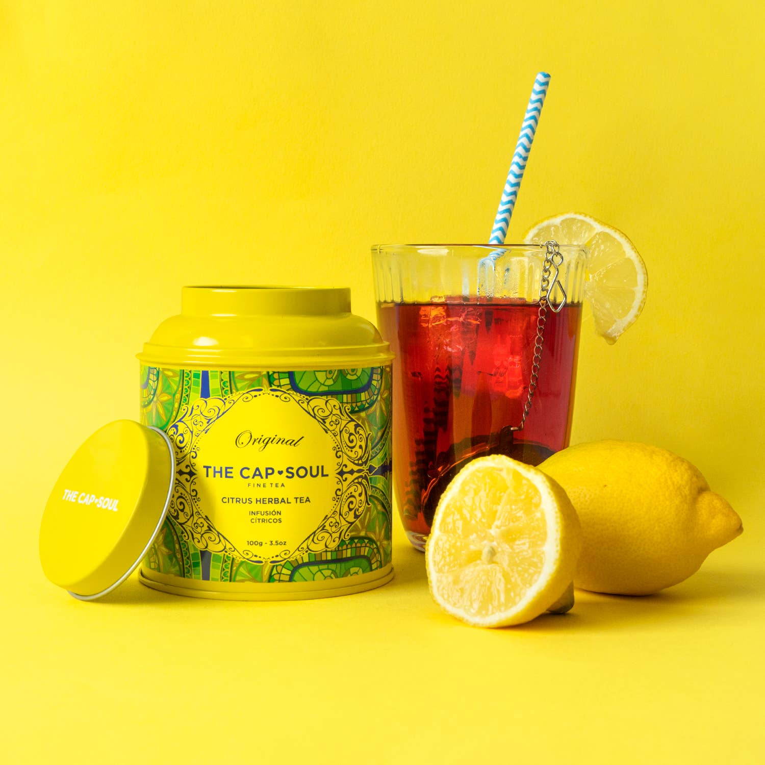 The Capsoul - Wholesale Health/Detox Tea - Citrus Infusion - Loose Leaf Infusion Tin 100g1